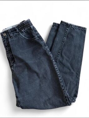 Women’s Elastic Waist vintage Black LEE Jeans - Classic Casual Fit